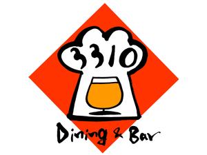 suonare-baisenさんの飲食店ロゴ作成【　Dining＆Bar　3310　】への提案