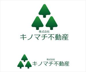 sametさんの「株式会社キノマチ不動産」のロゴ作成への提案