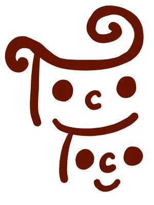 とあじゃぱ (pecoe0706)さんのカフェ「Toco Toco」のロゴへの提案