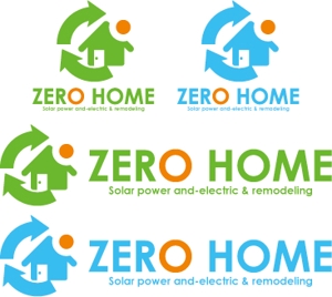 中津留　正倫 (cpo_mn)さんの「ZERO　HOMEという会社の名刺用のロゴです」のロゴ作成への提案