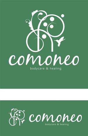 CF-Design (kuma-boo)さんの「comoneo bodycare&healing」リラクゼーションサロンのロゴ作成への提案