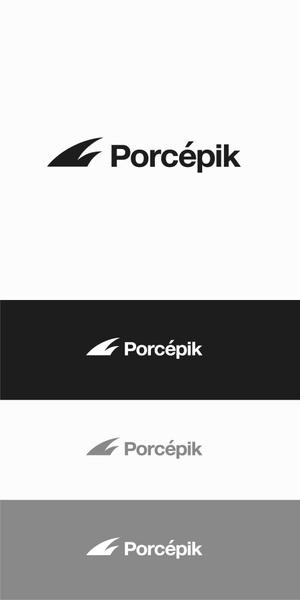 designdesign (designdesign)さんのツーリングバッグブランド「Porcépik(ポルケピック)」ロゴ作成への提案