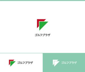 動画サムネ職人 (web-pro100)さんのゴルフ練習場のロゴ　「ゴルフプラザ」看板への提案