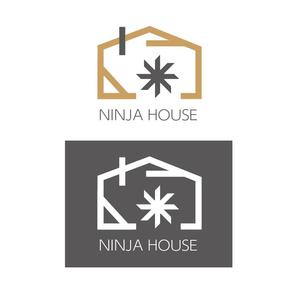 itokir design (itokiri_design)さんの木造注文住宅「忍者ハウス」のロゴ作成への提案