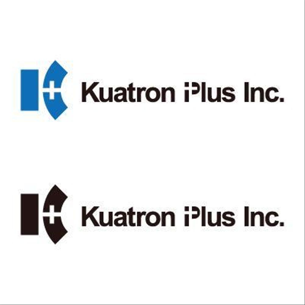 「Kuatron Plus Inc.」のロゴ作成（商標登録予定なし）