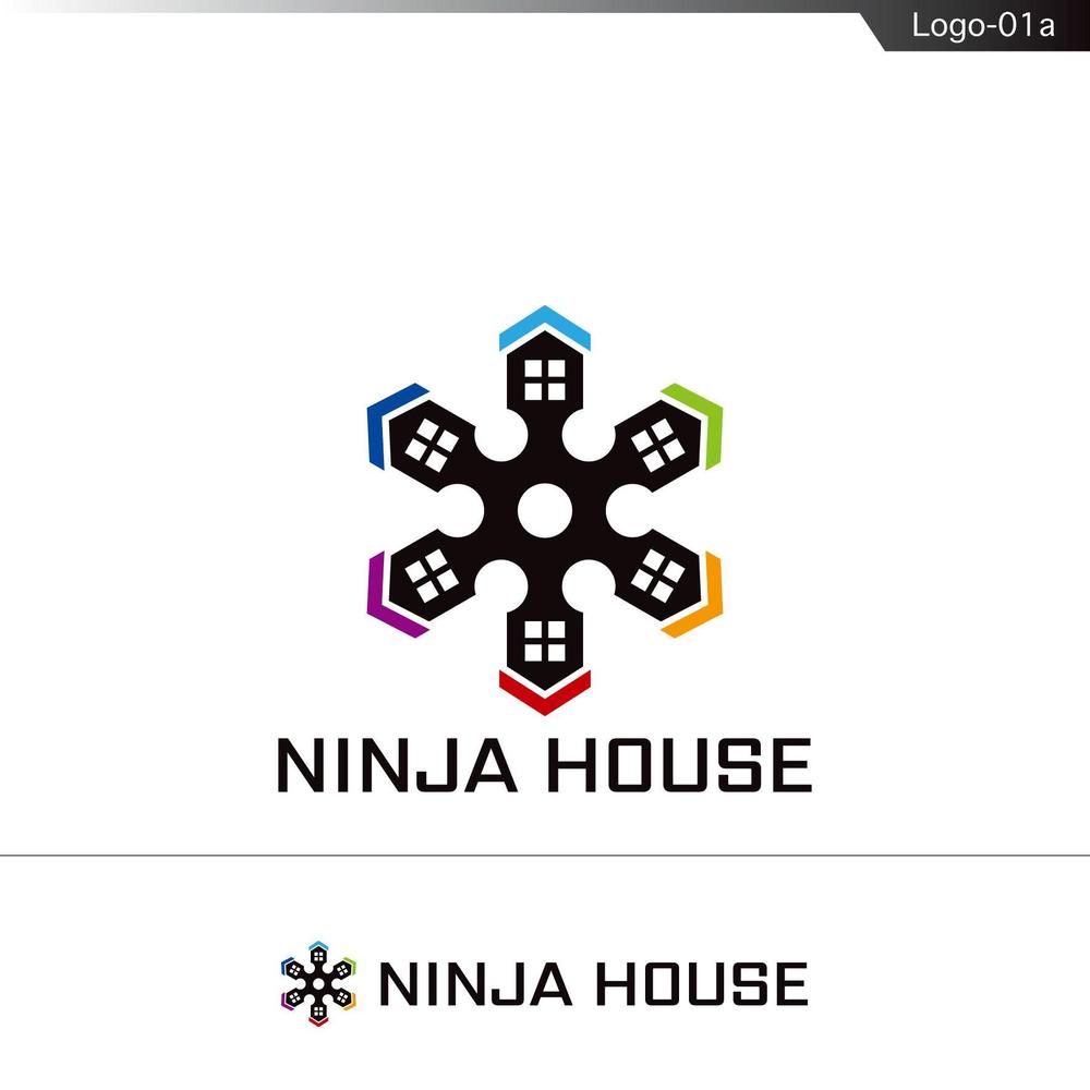 木造注文住宅「忍者ハウス」のロゴ作成