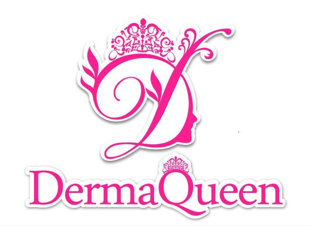 「DermaQueen」のロゴ作成