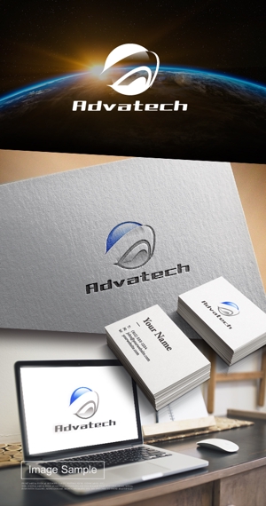 HABAKIdesign (hirokiabe58)さんのイスラエルと日本を結ぶ企業「Advatech Corporation」アドバテック株式会社のロゴへの提案