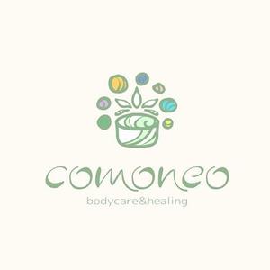 鈴木 ようこ (yoko115)さんの「comoneo bodycare&healing」リラクゼーションサロンのロゴ作成への提案