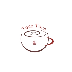aco (aco_apple)さんのカフェ「Toco Toco」のロゴへの提案
