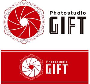 TRIAL (trial)さんのフォトスタジオ創設にともない「Photostudio GIFT」のロゴ制作の依頼への提案