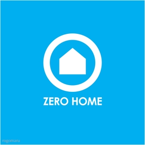 ロゴ研究所 (rogomaru)さんの「ZERO　HOMEという会社の名刺用のロゴです」のロゴ作成への提案