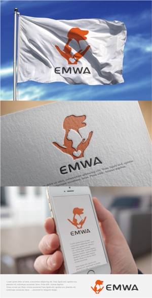 drkigawa (drkigawa)さんの一般社団法人高齢動物医療福祉協会（Elderly Animal Medical Welfare Association）のロゴへの提案