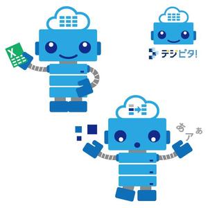 カナ (kanacom)さんのRPAツールのキャラクターとしてのロボットへの提案
