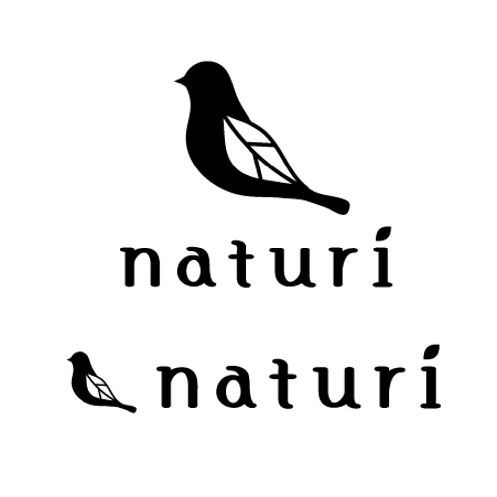 Nature（ナチュリ）のロゴ作成（商標登録予定なし）