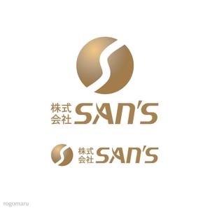 ロゴ研究所 (rogomaru)さんの「株式会社SAN'S」のロゴ作成への提案