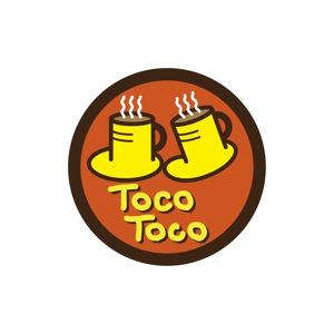 LRdesign (liberouge)さんのカフェ「Toco Toco」のロゴへの提案
