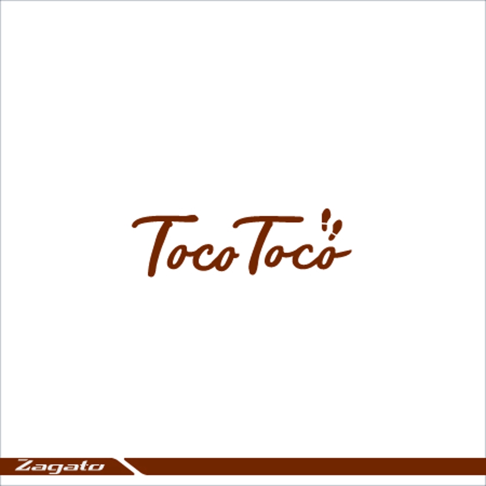 カフェ「Toco Toco」のロゴ