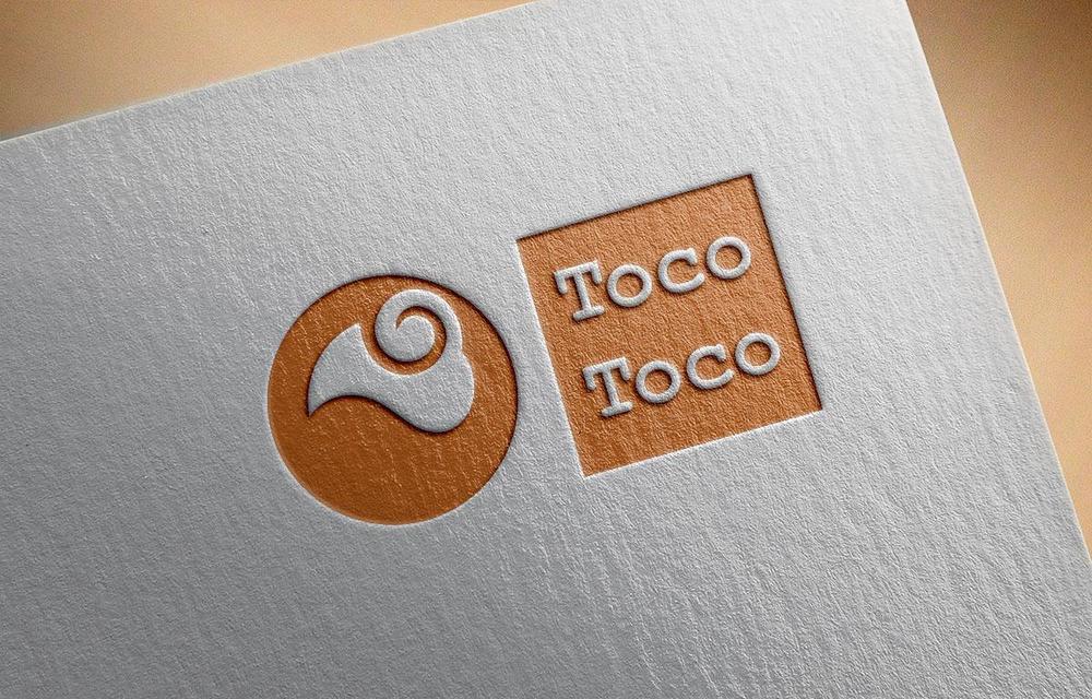 カフェ「Toco Toco」のロゴ