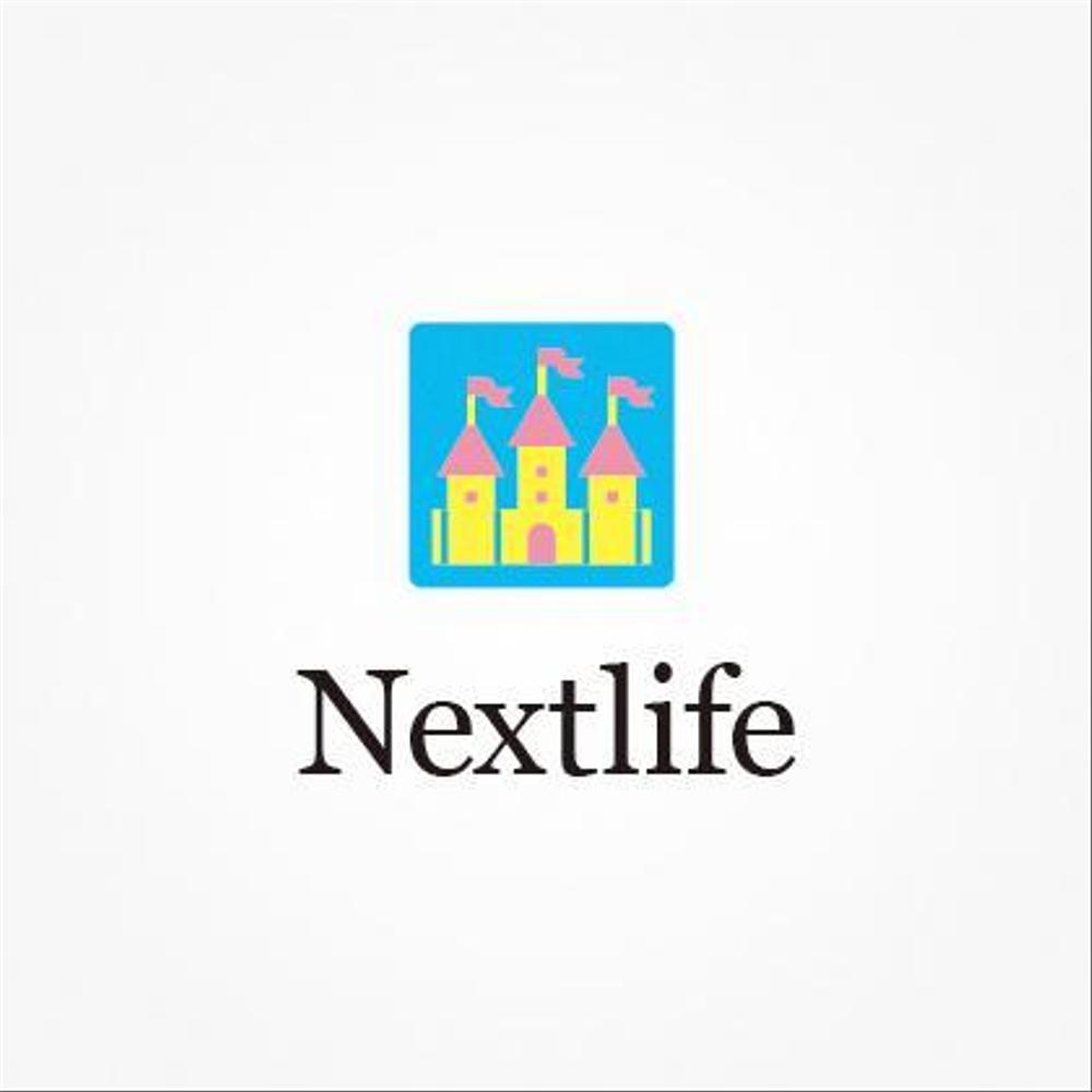 「株式会社Nextlife」のロゴ作成