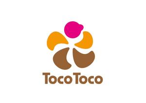 日和屋 hiyoriya (shibazakura)さんのカフェ「Toco Toco」のロゴへの提案