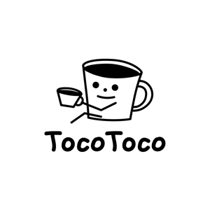 c-k-a-r-d-h (c-k-a-r-d-h)さんのカフェ「Toco Toco」のロゴへの提案
