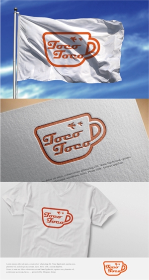 drkigawa (drkigawa)さんのカフェ「Toco Toco」のロゴへの提案