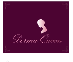 arc design (kanmai)さんの「DermaQueen」のロゴ作成への提案