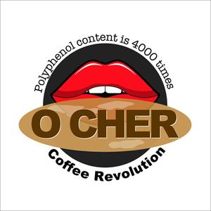 JOB-AID (neon-tani)さんの革命を起こす新ドリンク「O CHER」のロゴへの提案