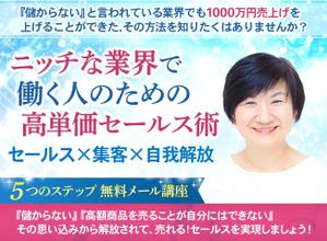 miya (age2807)さんのニッチな業界の人のためのコンサルタントのLPのヘッダーデザインをお願いしますへの提案