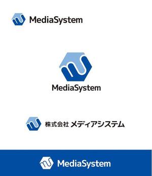 plus X (april48)さんのIT企業「株式会社メディアシステム」リニューアル　ロゴ制作への提案