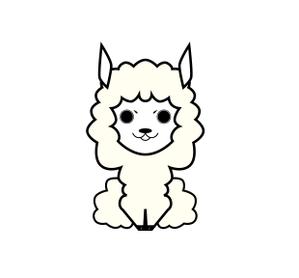 SANTS (osmo)さんの信州筑北アルパカ牧場のマスコットキャラへの提案