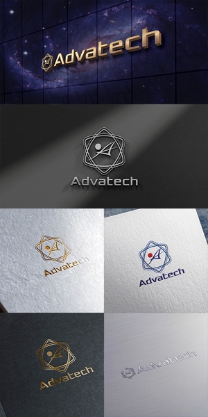 lightworker (lightworker)さんのイスラエルと日本を結ぶ企業「Advatech Corporation」アドバテック株式会社のロゴへの提案