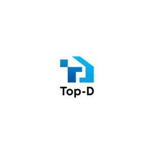 kazubonさんの土木・建設業 印刷物、ヘルメット、作業服等に使用する「TD」「Top- D」を用いた会社ロゴへの提案