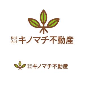 菊池 崇 (kikutty)さんの「株式会社キノマチ不動産」のロゴ作成への提案