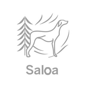 itokir design (itokiri_design)さんのトリミングサロン　「Saloa」のロゴ　（対象動物はほとんどが犬です）への提案