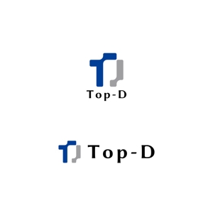 Yolozu (Yolozu)さんの土木・建設業 印刷物、ヘルメット、作業服等に使用する「TD」「Top- D」を用いた会社ロゴへの提案