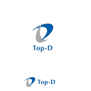 marutsuki (marutsuki)さんの土木・建設業 印刷物、ヘルメット、作業服等に使用する「TD」「Top- D」を用いた会社ロゴへの提案