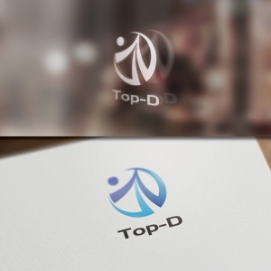 late_design ()さんの土木・建設業 印刷物、ヘルメット、作業服等に使用する「TD」「Top- D」を用いた会社ロゴへの提案