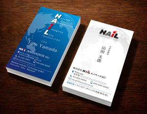 A.Tsutsumi (Tsutsumi)さんの※急募※日本にまだ無い面白アイテムを発掘する「株式会社HAILイノベーション」の名刺デザインへの提案