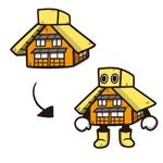 fumtoy (fumtoy)さんのトランスフォーマー風、もしくはジブリ風の合掌造りのロボットのイラストへの提案