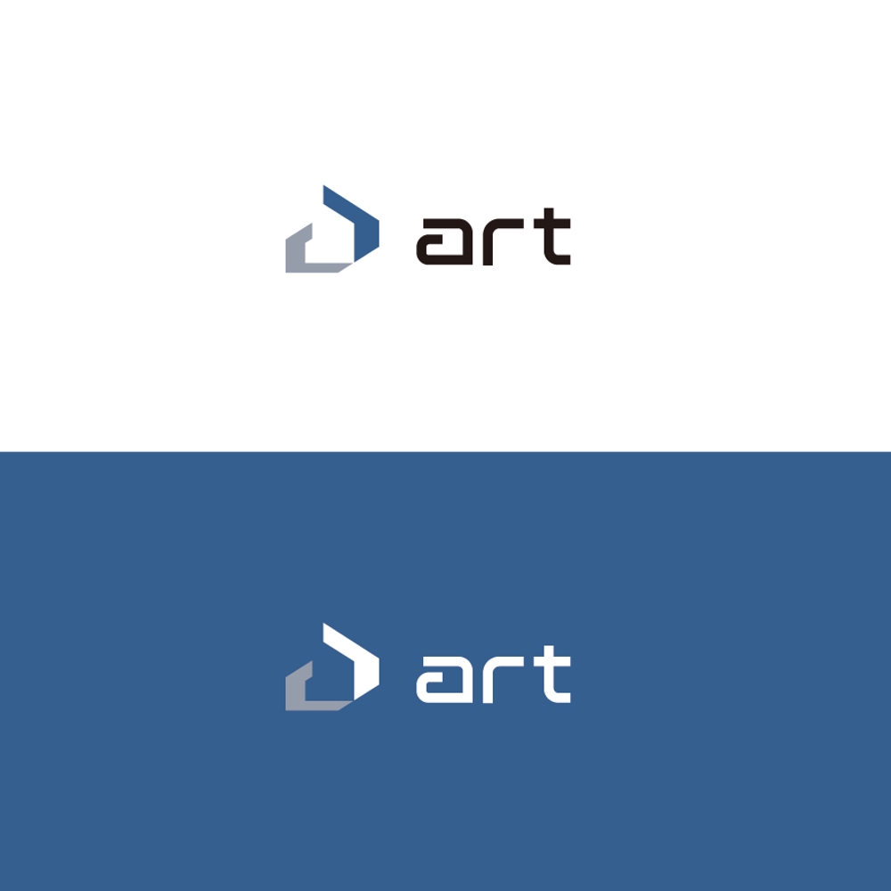 建築、設計会社【 art 】のロゴ