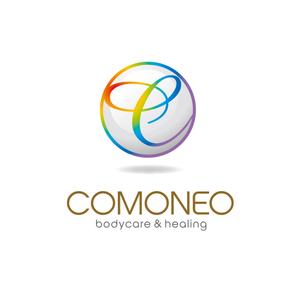 atomgra (atomgra)さんの「comoneo bodycare&healing」リラクゼーションサロンのロゴ作成への提案