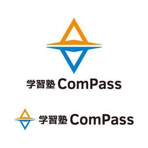 tsujimo (tsujimo)さんの学習塾「学習塾ComPass」のロゴへの提案