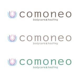 pinkpank (pinkpank)さんの「comoneo bodycare&healing」リラクゼーションサロンのロゴ作成への提案
