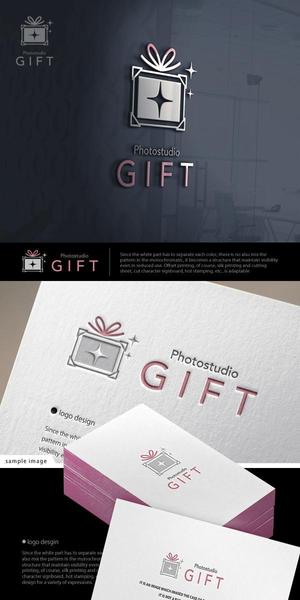 neomasu (neomasu)さんのフォトスタジオ創設にともない「Photostudio GIFT」のロゴ制作の依頼への提案