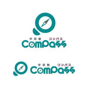 cagelow (cagelow)さんの学習塾「学習塾ComPass」のロゴへの提案