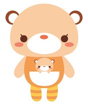 NonnoDesignLabo 片岡希 (NozomiKataoka)さんの育児相談アプリのクマのキャラクターデザインへの提案