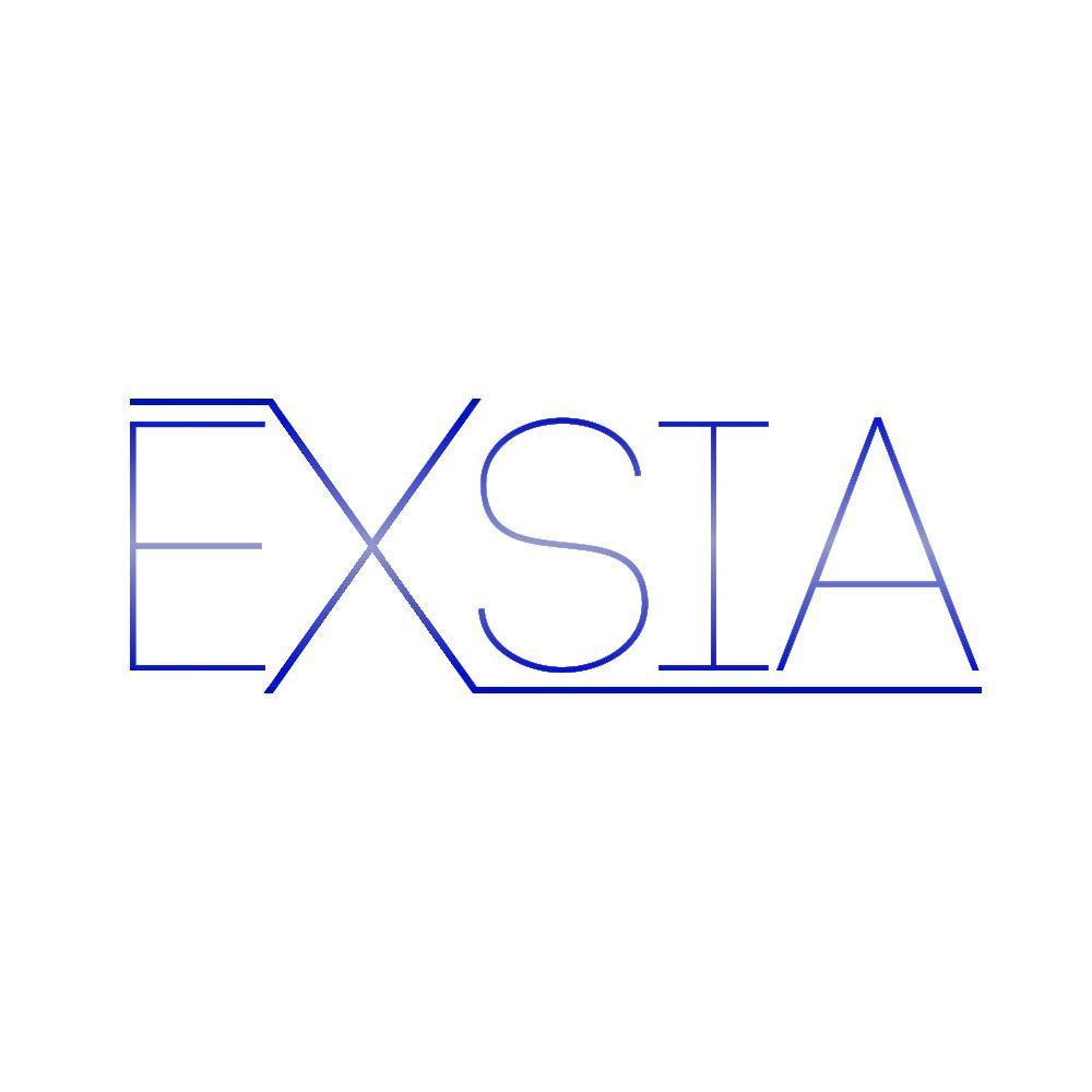 「EXSIA」のロゴ作成