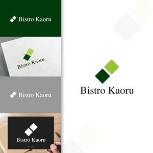 charisabse ()さんの新規飲食店（ビストロ）「BistroKaoru」のロゴへの提案